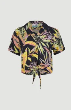 ONeill Fashion Shop 25 ONeill Cali Beach Shirt | Black Tropical Flower