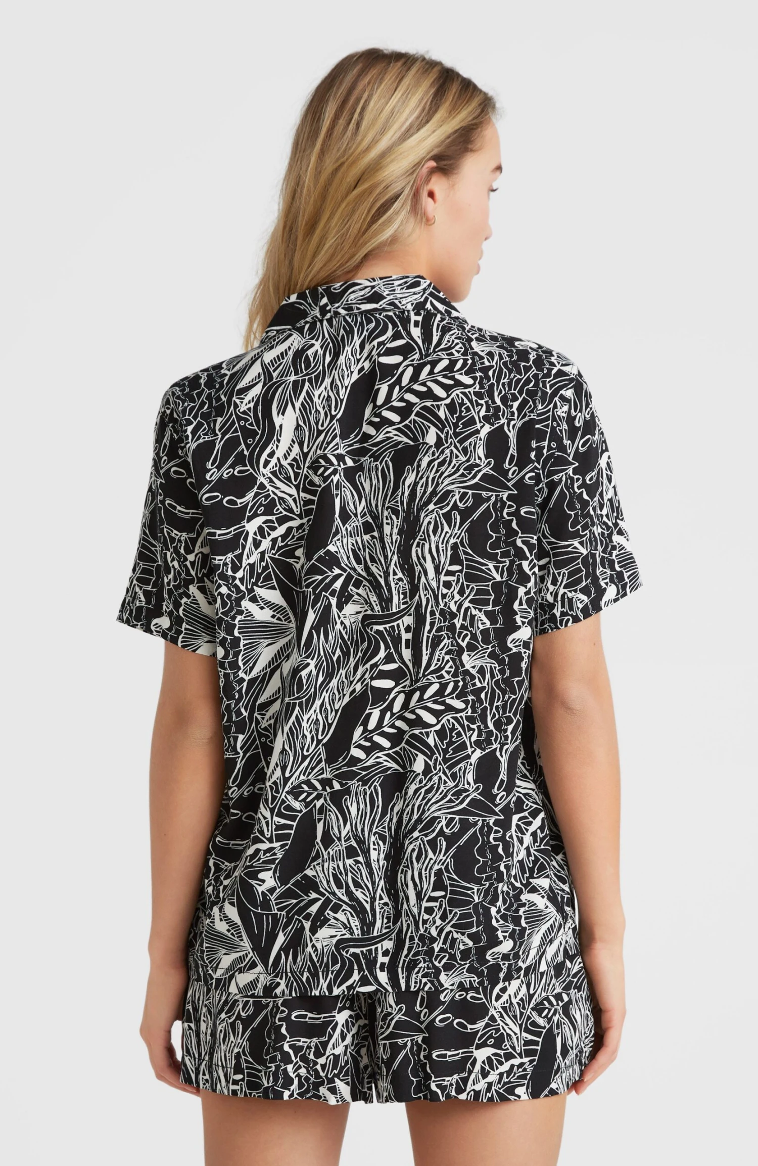 ONeill Ocean Mission Shirt | White . Black Comic Seaweed 5 ONeill Ocean Mission Shirt | White . Black Comic Seaweed - Image 3