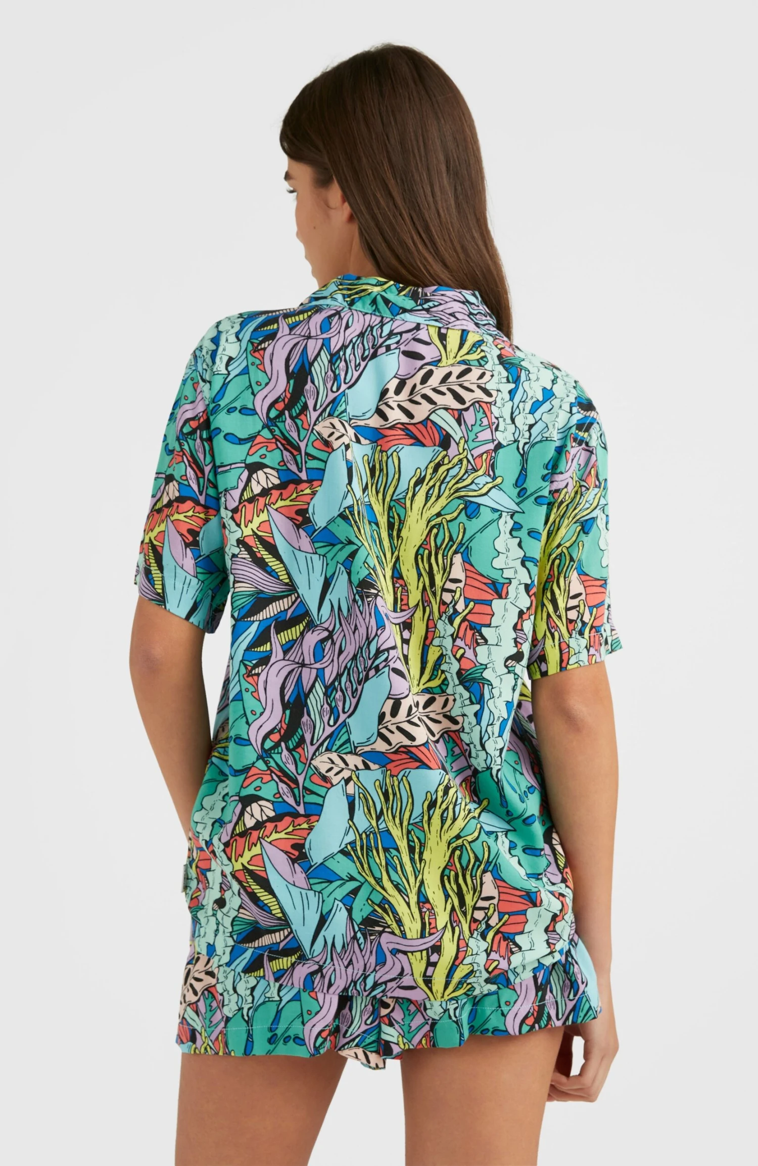 ONeill Ocean Mission Shirt | Blue Comic Seaweed 5 ONeill Ocean Mission Shirt | Blue Comic Seaweed - Image 3