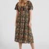 ONeill Indian Summer Dress | Flower Wall -ONeill Fashion Shop 1300031 32515 01 MODEL