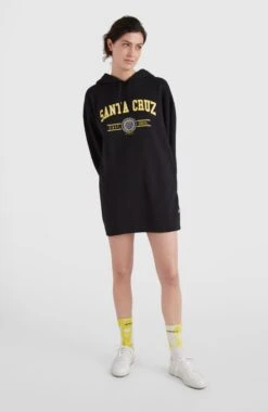 ONeill Surf State Sweat Dress | Black Out 11 ONeill Surf State Sweat Dress | Black Out -ONeill Fashion Shop 1300033 19010 04 MODEL