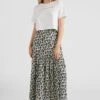 ONeill Indian Summer Maxi Skirt | Abstract Animal -ONeill Fashion Shop 1300038 31016 01 MODEL