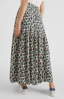 ONeill Indian Summer Maxi Skirt | Abstract Animal -ONeill Fashion Shop 1300038 31016 04 MODEL