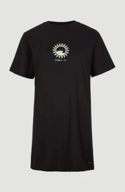 ONeill Women Of The Wave T-Shirt Dress | Black Out