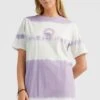ONeill Women Of The Wave T-Shirt Dress | Purple Tie Dye