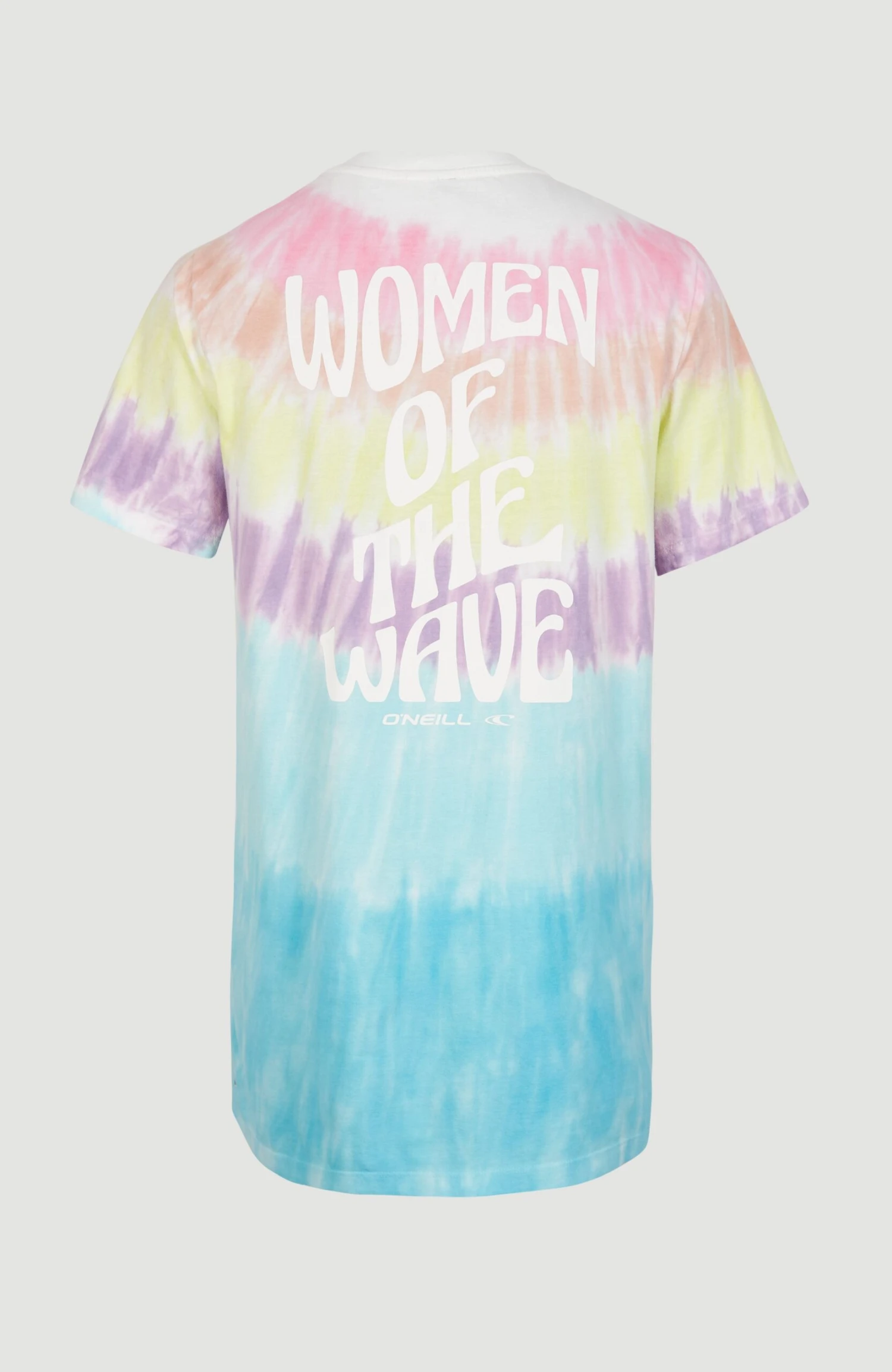 ONeill Women Of The Wave T-Shirt Dress | Blue Tie Dye 3 ONeill Women Of The Wave T-Shirt Dress | Blue Tie Dye - Image 2
