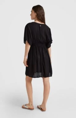 ONeill Mona Beach Cover Up | Black Out -ONeill Fashion Shop 1300047 19010 05 MODEL