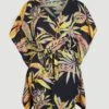 ONeill Hana Beach Cover Up | Black Tropical Flower 1 ONeill Hana Beach Cover Up | Black Tropical Flower -ONeill Fashion Shop 1300052 39033 10 PACK