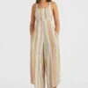 ONeill Alba Jumpsuit | Multi Stripe -ONeill Fashion Shop 1300054 32021 01 MODEL