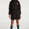 ONeill Surf Heroes Sweat Dress | Black Out -ONeill Fashion Shop 1300070 19010 01 MODEL