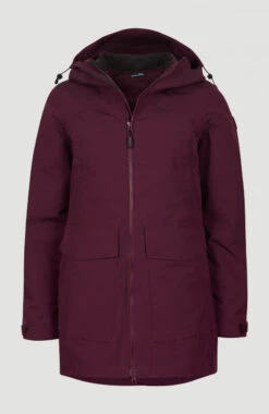 ONeill Fashion Shop 34 ONeill 3-in-1 Journey Parka Jacket | Windsor Wine
