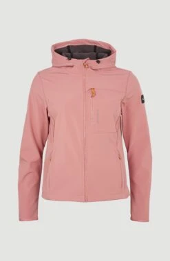 ONeill Fashion Shop 42 ONeill Spire Softshell Jacket | Ash Rose