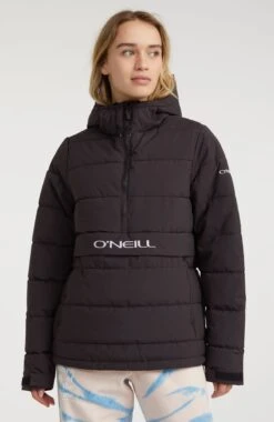 ONeill O'Riginals Puffer Anorak Jacket | Black Out