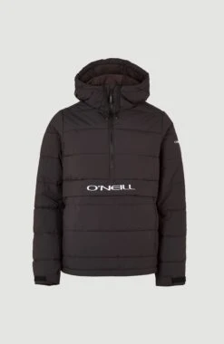 ONeill O'Riginals Puffer Anorak Jacket | Black Out -ONeill Fashion Shop 1500071 19010 10 PACK