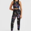 ONeill Active High-Waist Legging | Black Future Fade