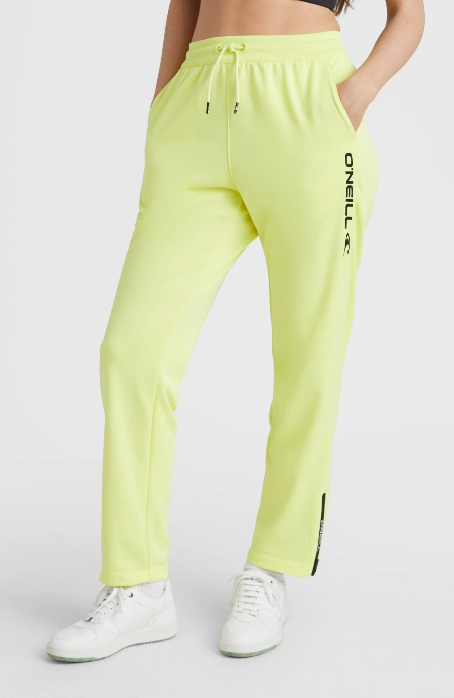ONeill Rutile High-Waist Zip Pants | Sunny Lime 4 ONeill Rutile High-Waist Zip Pants | Sunny Lime - Image 2