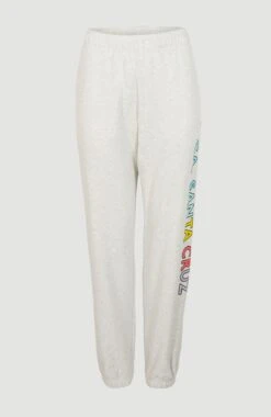 ONeill Connective High-Waist Sweatpants | White Melange -ONeill Fashion Shop 1550057 11012 10 PACK