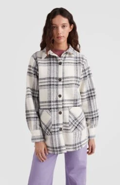 ONeill Checked Shirt | White Cosy Check