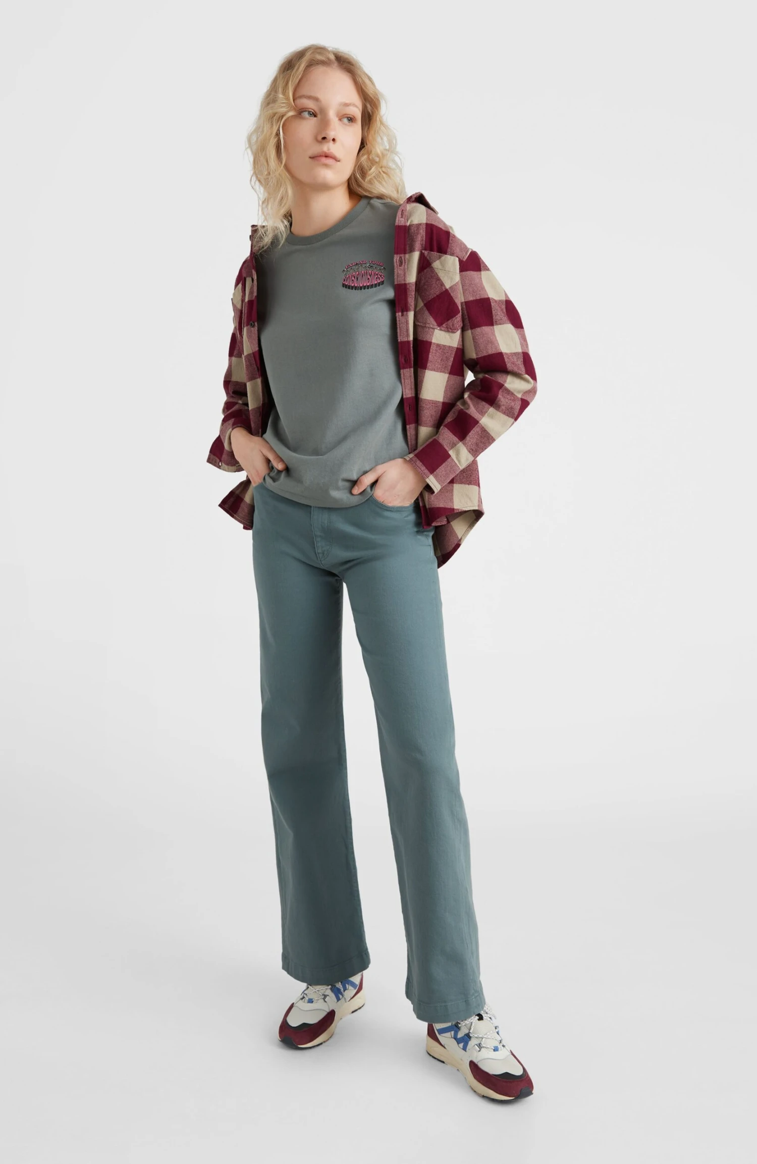 ONeill Checked Flannel Shirt | Red Small Buffalo Check 5 ONeill Checked Flannel Shirt | Red Small Buffalo Check - Image 3