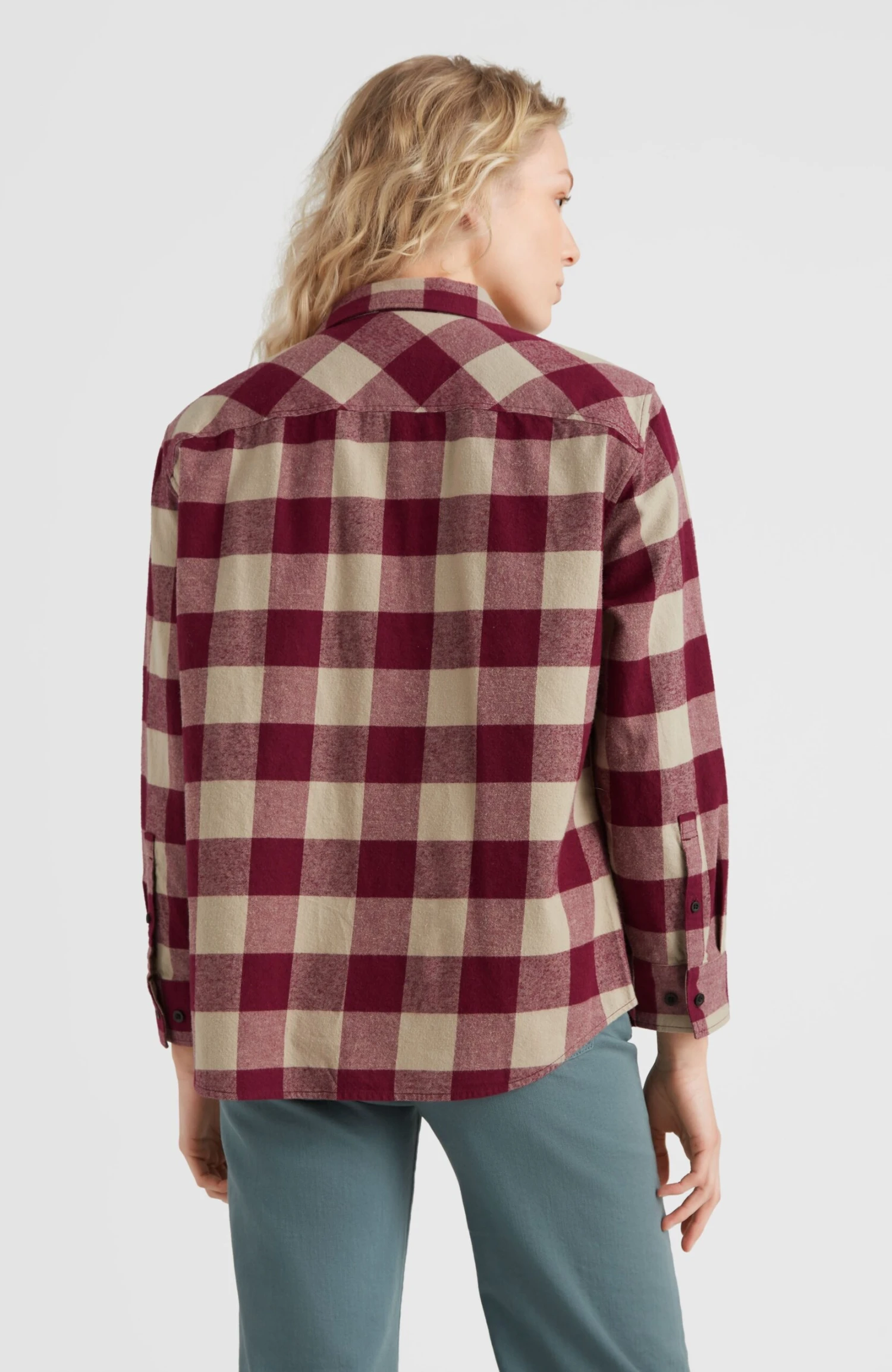 ONeill Checked Flannel Shirt | Red Small Buffalo Check 6 ONeill Checked Flannel Shirt | Red Small Buffalo Check - Image 4