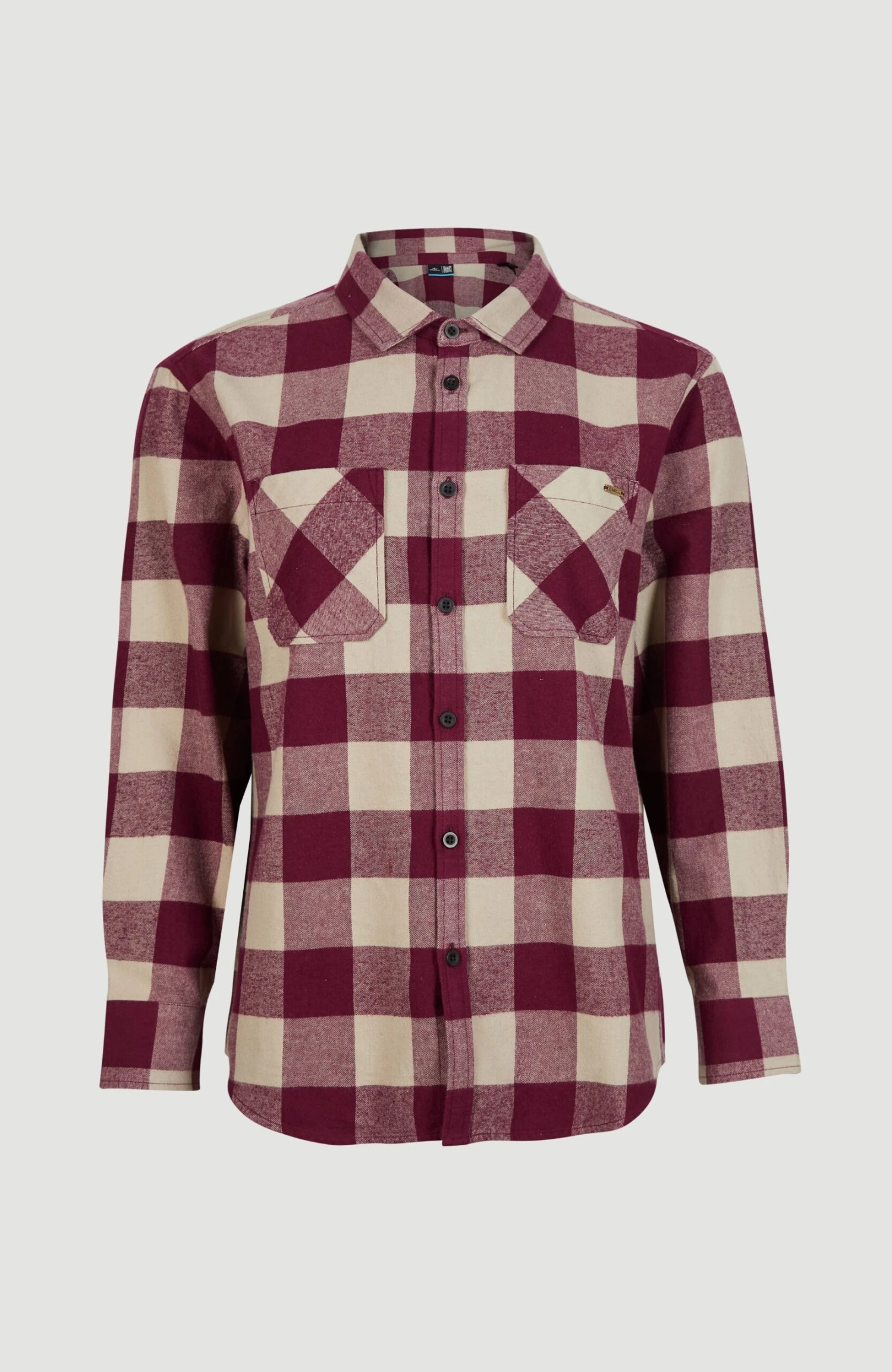 ONeill Checked Flannel Shirt | Red Small Buffalo Check 7 ONeill Checked Flannel Shirt | Red Small Buffalo Check - Image 5