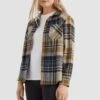 ONeill Checked Flannel Shirt | Beige Plaid Check 1 ONeill Checked Flannel Shirt | Beige Plaid Check -ONeill Fashion Shop 1650002 37513 01 MODEL