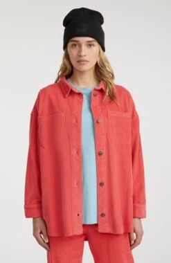 ONeill Fashion Shop 17 ONeill Cord Over Shirt | Red Orcher