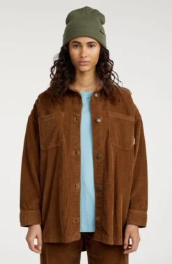 ONeill Fashion Shop 21 ONeill Cord Over Shirt | Melted Chocolate
