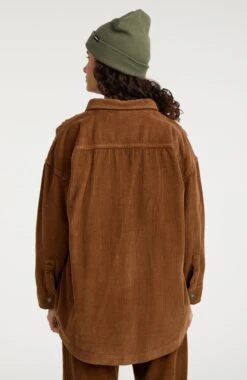 ONeill Cord Over Shirt | Melted Chocolate 14 ONeill Cord Over Shirt | Melted Chocolate -ONeill Fashion Shop 1650003 17021 03 MODEL