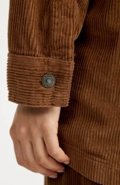 ONeill Cord Over Shirt | Melted Chocolate 13 ONeill Cord Over Shirt | Melted Chocolate -ONeill Fashion Shop 1650003 17021 05 MODEL