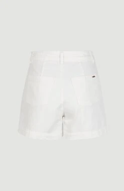 ONeill Dive High-Waist Twill Shorts | Snow White -ONeill Fashion Shop 1700026 11010 11 PACK