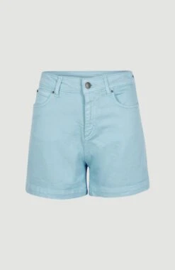 ONeill Dive High-Waist Twill Shorts | Blue Topaz 14 ONeill Dive High-Waist Twill Shorts | Blue Topaz -ONeill Fashion Shop 1700026 15044 10 PACK