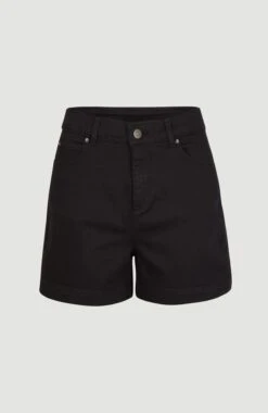 ONeill Dive High-Waist Twill Shorts | Black Out