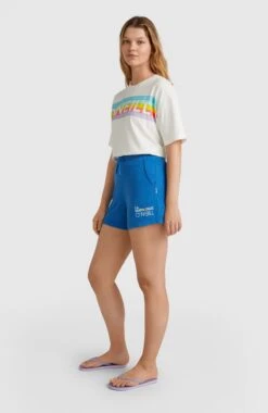ONeill Connective Jogger Shorts | Princess Blue -ONeill Fashion Shop 1700028 15045 04 MODEL