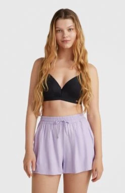 ONeill Amiri High-Waist Beach Shorts | Purple Rose