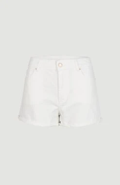 ONeill Essential Stretch Mid-Waist Shorts | Snow White -ONeill Fashion Shop 1700034 11010 10 PACK