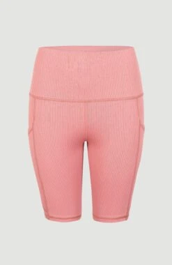 ONeill Hike Ribbed High-Waist Shorts | Ash Rose