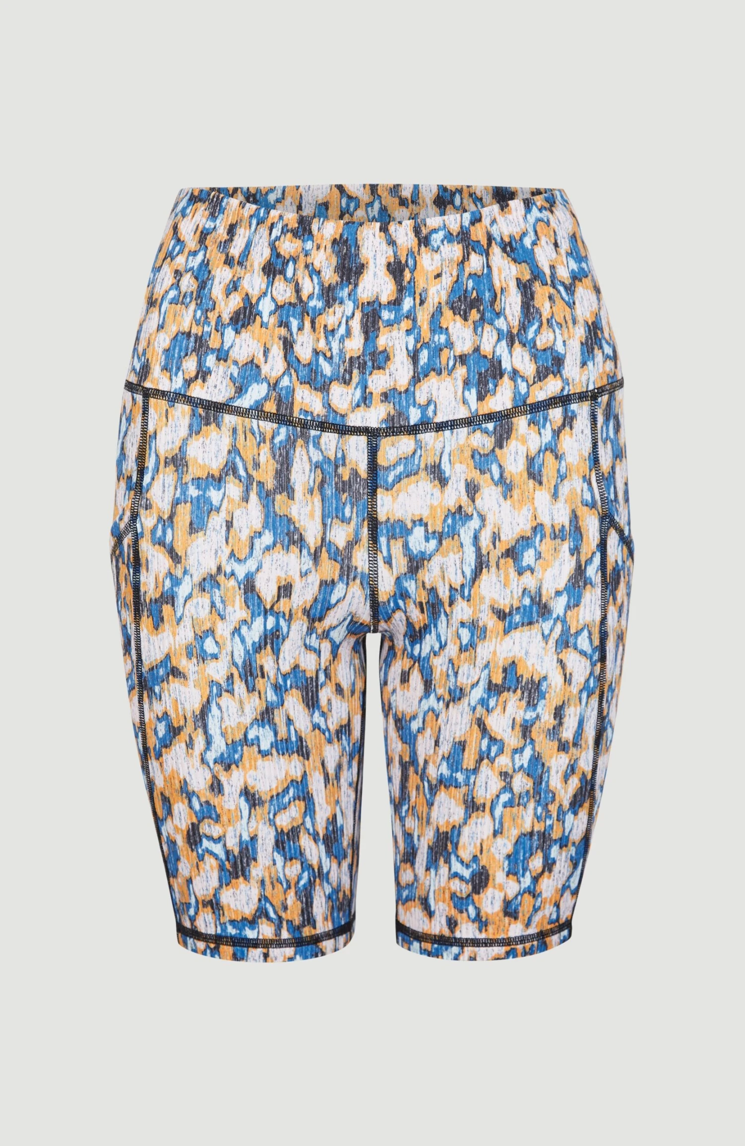 ONeill Hike Ribbed High-Waist Shorts | Blue Minimal Camo 8 ONeill Hike Ribbed High-Waist Shorts | Blue Minimal Camo - Image 6