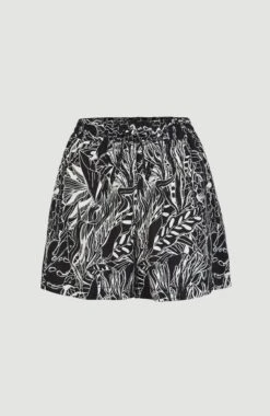 ONeill Java Wave High-Waist Shorts | White . Black Comic Seaweed -ONeill Fashion Shop 1700038 31024 10 PACK