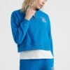 ONeill Surf State Half Zip Sweatshirt | Directoire Blue -ONeill Fashion Shop 1750025 15029 01 MODEL