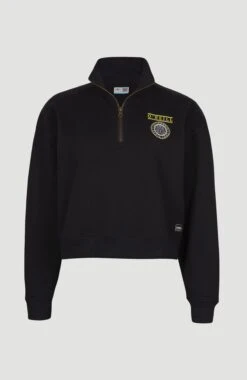 ONeill Surf State Half Zip Sweatshirt | Black Out