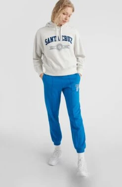 ONeill Surf State Hoodie | White Melange -ONeill Fashion Shop 1750027 11012 04 MODEL