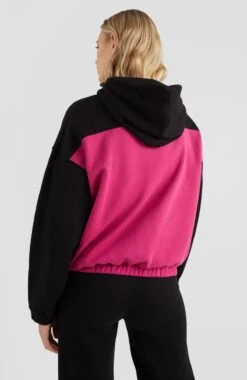 ONeill Progressive Half Zip Hoodie | Fuchsia Red Colour Block 10 ONeill Progressive Half Zip Hoodie | Fuchsia Red Colour Block -ONeill Fashion Shop 1750030 43012 03 MODEL