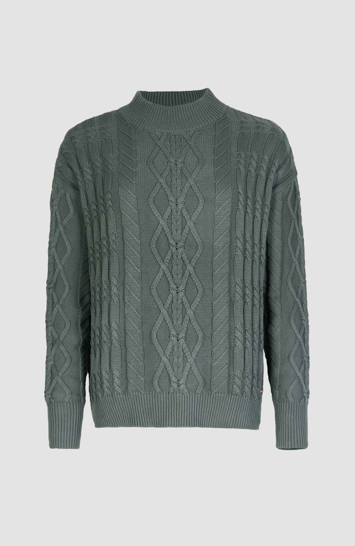 ONeill Cable Knit Pullover | Balsam Green 3 ONeill Cable Knit Pullover | Balsam Green