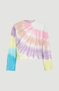 ONeill Women Of The Wave Crew Sweatshirt | Blue Tie Dye