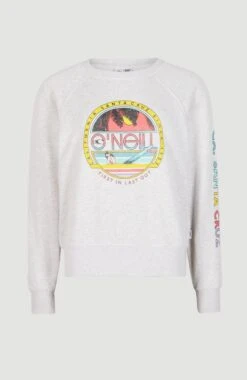 ONeill Cult Shift Crew Sweatshirt | White Melange