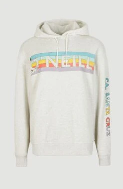 ONeill Cult Shift Hoodie | White Melange -ONeill Fashion Shop 1750048 11012 10 PACK