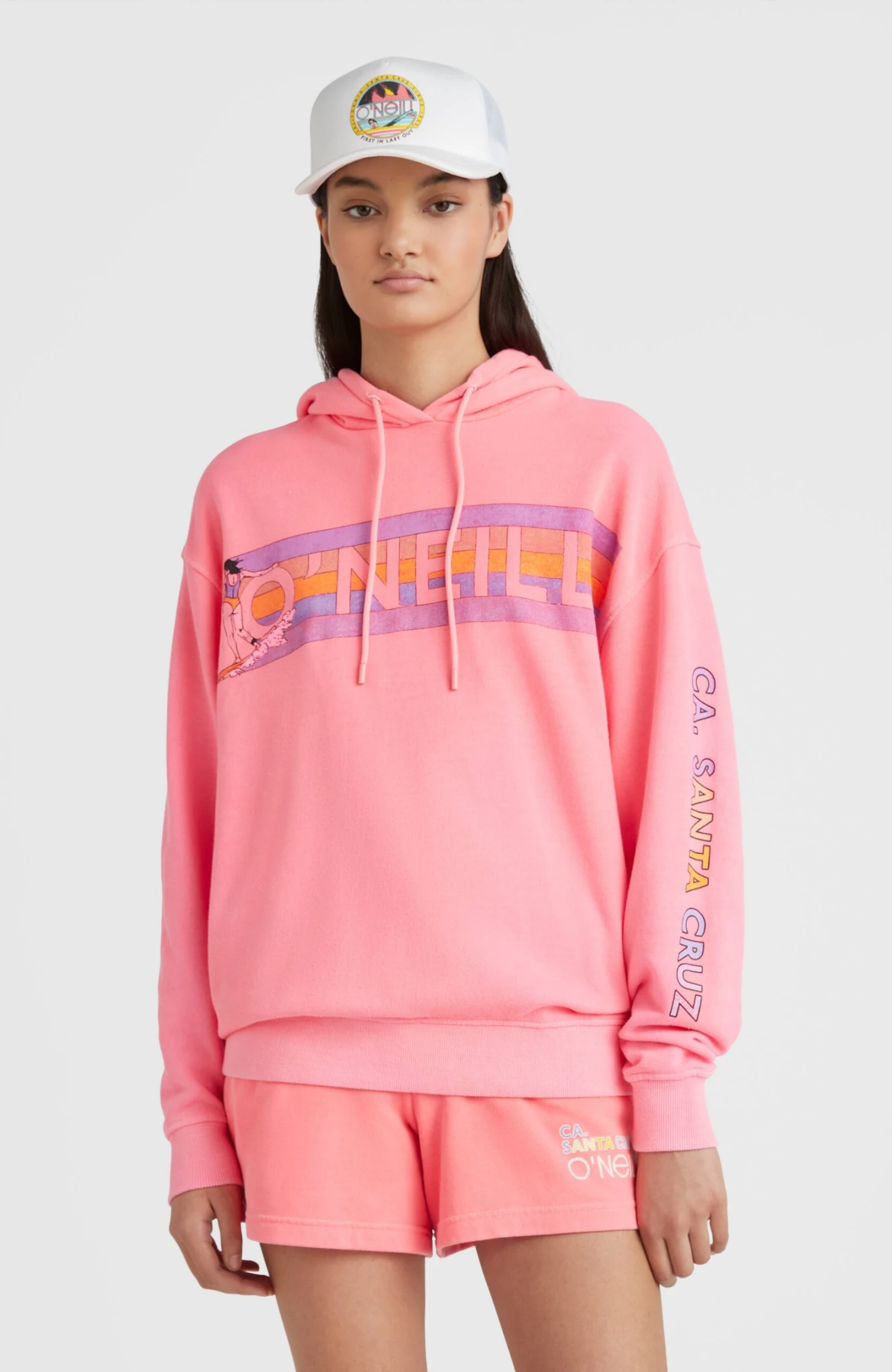 ONeill Cult Shift Hoodie | Diva Pink 3 ONeill Cult Shift Hoodie | Diva Pink