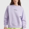 ONeill Future Surf Crew Sweatshirt | Purple Rose 1 ONeill Future Surf Crew Sweatshirt | Purple Rose -ONeill Fashion Shop 1750051 14513 01 MODEL
