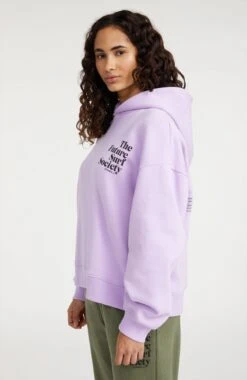 ONeill Future Surf Society Hoodie | Purple Rose -ONeill Fashion Shop 1750069 14513 03 MODEL
